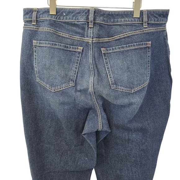 Lane Bryant Mid-Rise Boyfriend Flex Magic Waistband Jeans Size 16 - Picture 6 of 7